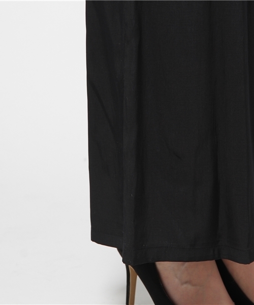 N.（N. Natural Beauty Basic）（エヌエヌナチュラルビューティーベーシック）の「クレープローンワイドパンツ（その他パンツ・レディース・ベージュ/ネイビー/カーキ/ベージュ系その他/ブラウン・MEDIUM/SMALL）」の20枚目の写真