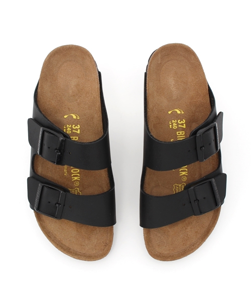 BIRKENSTOCK（ビルケンシュトック）の「《BIRKENSTOCK》CLASSIC ARIZONA（サンダル・レディース・ブラック/ホワイト・37/36）」の6枚目の写真