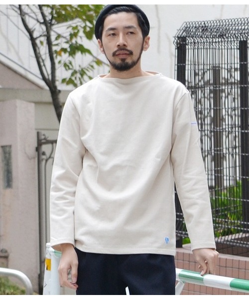 ORCIVAL(オーシバル)の「【ORCIVAL】 CLW LOURD(Tシャツ/カットソー・メンズ・ネイビー/ブラック系その他/ホワイト系その他2/ブラック・L/M/S)」の2枚目の写真