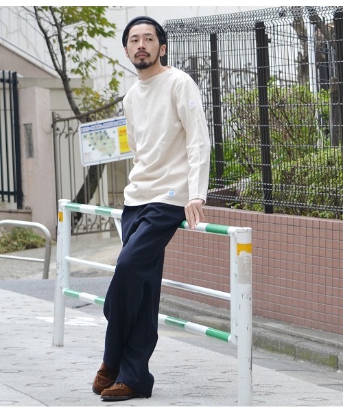ORCIVAL(オーシバル)の「【ORCIVAL】 CLW LOURD(Tシャツ/カットソー・メンズ・ネイビー/ブラック系その他/ホワイト系その他2/ブラック・L/M/S)」の12枚目の写真