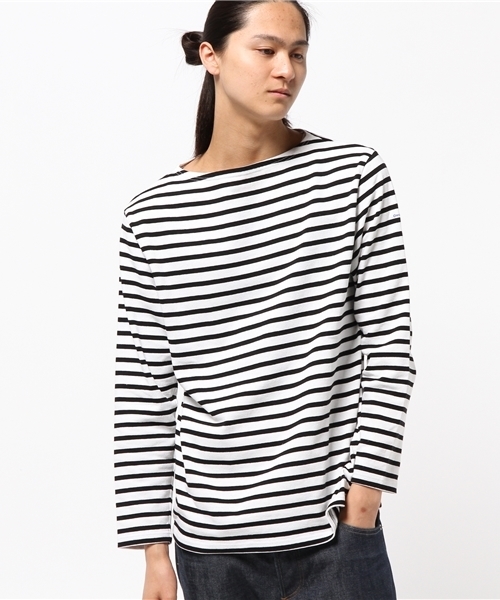 ORCIVAL(オーシバル)の「【ORCIVAL】 CLW LOURD(Tシャツ/カットソー・メンズ・ネイビー/ブラック系その他/ホワイト系その他2/ブラック・L/M/S)」の1枚目の写真