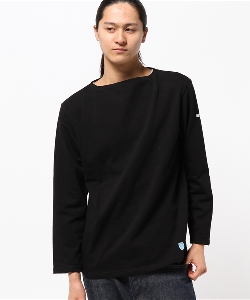 ORCIVAL(オーシバル)の「【ORCIVAL】 CLW LOURD(Tシャツ/カットソー・メンズ・ネイビー/ブラック系その他/ホワイト系その他2/ブラック・L/M/S)」の3枚目の写真
