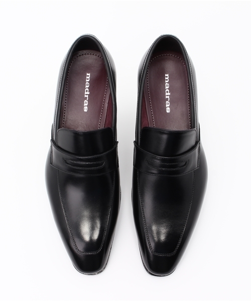 madras（マドラス）の「｢マドラス｣ ロングノーズ コインローファー（ローファー・メンズ・ブラック/ライトブラウン・27.0cm/25.0cm/26.5cm/27.5cm/24.5cm/25.5cm/24.0cm/26.0cm）」の9枚目の写真