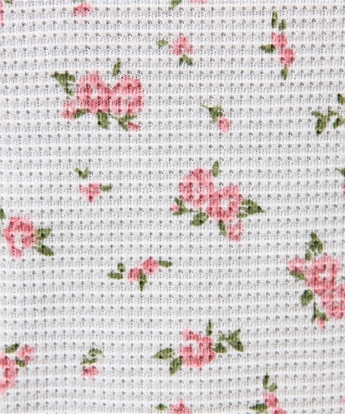 WEGO(ウィゴー)の「WEGO/サーマルロングTシャツ(Tシャツ/カットソー・レディース・ブルー/ピンク/ホワイト・FREE)」の6枚目の写真