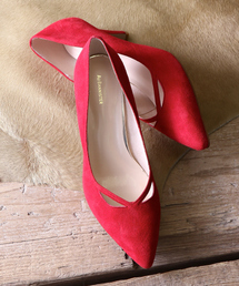 AU/カットワークパンプス