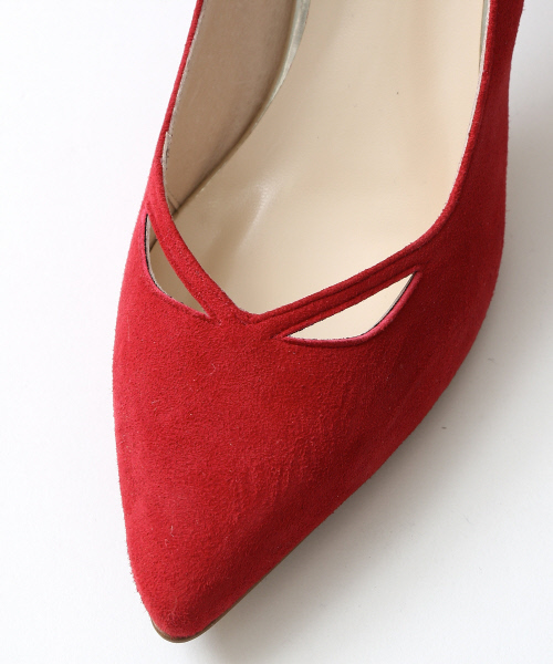 Au BANNISTER（オゥバニスター）の「AU/カットワークパンプス（パンプス・レディース・ブラック/レッド/グリーン/ピンクゴールド・35/36/37/38/39）」の13枚目の写真