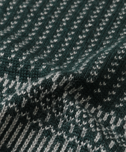 URBAN RESEARCH（アーバンリサーチ）の「UR フルパターンパネルC/Nニット（ニット/セーター・メンズ・ホワイト系その他/ブルー系その他/グリーン系その他・LARGE/MEDIUM）」の18枚目の写真