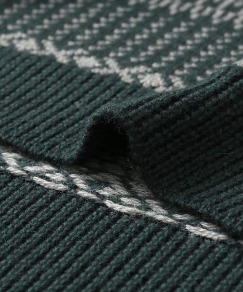 URBAN RESEARCH（アーバンリサーチ）の「UR フルパターンパネルC/Nニット（ニット/セーター・メンズ・ホワイト系その他/ブルー系その他/グリーン系その他・LARGE/MEDIUM）」の19枚目の写真