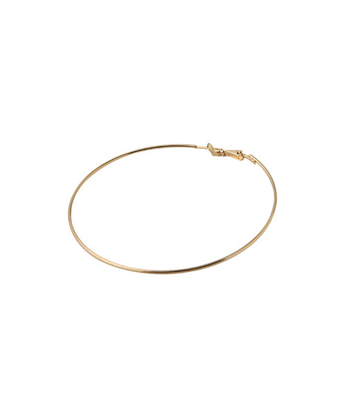 STYLE DELI（スタイルデリ）の「華奢BIGフープピアス（ピアス（両耳用）・レディース・ゴールド/シルバー・FREE）」の9枚目の写真