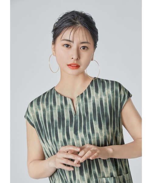 STYLE DELI（スタイルデリ）の「華奢BIGフープピアス（ピアス（両耳用）・レディース・ゴールド/シルバー・FREE）」の12枚目の写真