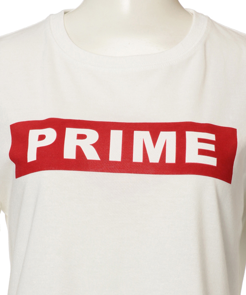 GUILD PRIME（ギルドプライム）の「【GUILD PRIME】WOMENS プライムステッカーTシャツ（Tシャツ/カットソー・レディース・ブラック/ホワイト・34/36）」の7枚目の写真