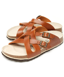 BIRKENSTOCK | Birki’s / CALAIS NL Amalfi Standing Tan (WOMEN)(サンダル)
