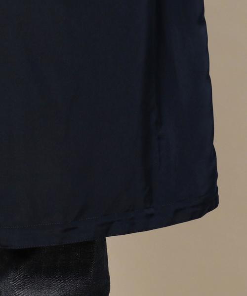 BEAUTY&YOUTH UNITED ARROWS（ビューティーアンドユースユナイテッドアローズ）の「BY ドレープ サテン コート ◆（ステンカラーコート・メンズ・ブラック/ベージュ/ネイビー・X-LARGE/LARGE/MEDIUM/SMALL）」の20枚目の写真