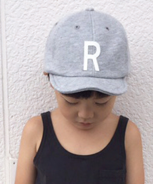 GRIN BUDDY(グリンバディ)の「【GRIN BUDDY(グリンバディ)】キッズスウエットロゴキャップ/Kids Soft Logo Cap(キャップ・キッズ・ブラック/ネイビー/グレー・52㎝)」の3枚目の写真
