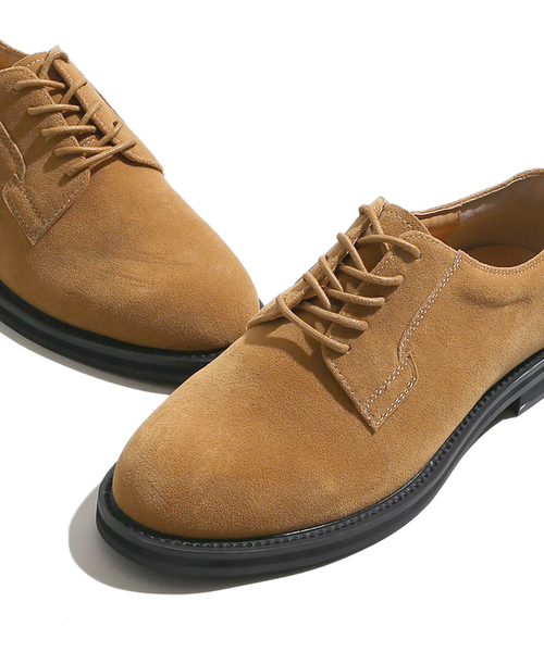 WEGO（ウィゴー）の「WEGO/プレーントゥシューズ（ドレスシューズ・メンズ・マスタード/ブラウン/ネイビー/ブラック・SMALL/LARGE/MEDIUM）」の9枚目の写真