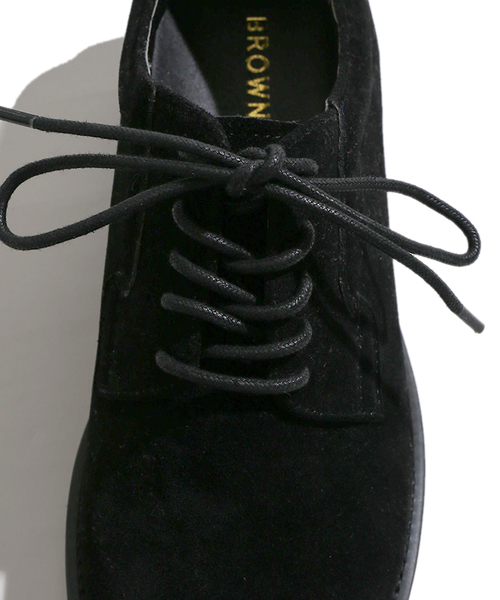 WEGO（ウィゴー）の「WEGO/プレーントゥシューズ（ドレスシューズ・メンズ・マスタード/ブラウン/ネイビー/ブラック・SMALL/LARGE/MEDIUM）」の15枚目の写真