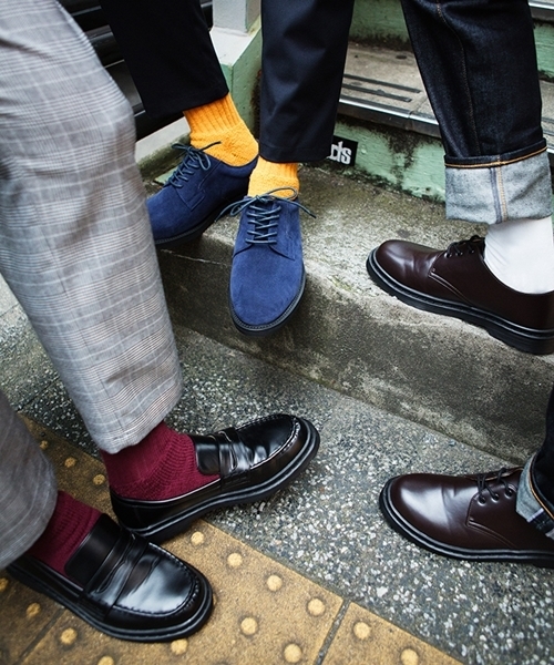 WEGO（ウィゴー）の「WEGO/プレーントゥシューズ（ドレスシューズ・メンズ・マスタード/ブラウン/ネイビー/ブラック・SMALL/LARGE/MEDIUM）」の17枚目の写真