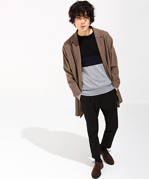 WEGO（ウィゴー）の「WEGO/プレーントゥシューズ（ドレスシューズ・メンズ・マスタード/ブラウン/ネイビー/ブラック・SMALL/LARGE/MEDIUM）」の20枚目の写真