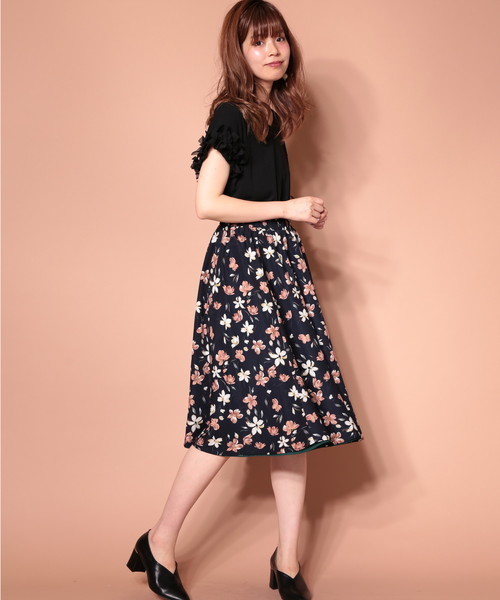 natural couture（ナチュラルクチュール）の「リバーシブルスカート（スカート・レディース・グリーン/ボルドー/ベージュ/ネイビー・FREE）」の16枚目の写真