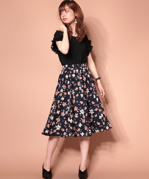 natural couture（ナチュラルクチュール）の「リバーシブルスカート（スカート・レディース・グリーン/ボルドー/ベージュ/ネイビー・FREE）」の17枚目の写真