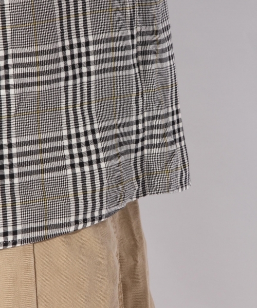 niko and...(ニコアンド)の「チェックフレアブラウス(シャツ/ブラウス・レディース・レッド/イエロー・MEDIUM/LARGE)」の5枚目の写真