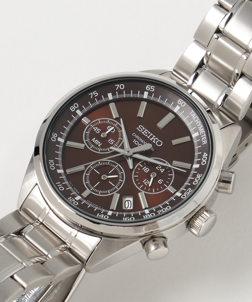 SEIKO（セイコー）の「SEIKO セイコー クロノグラフ ステンレス 