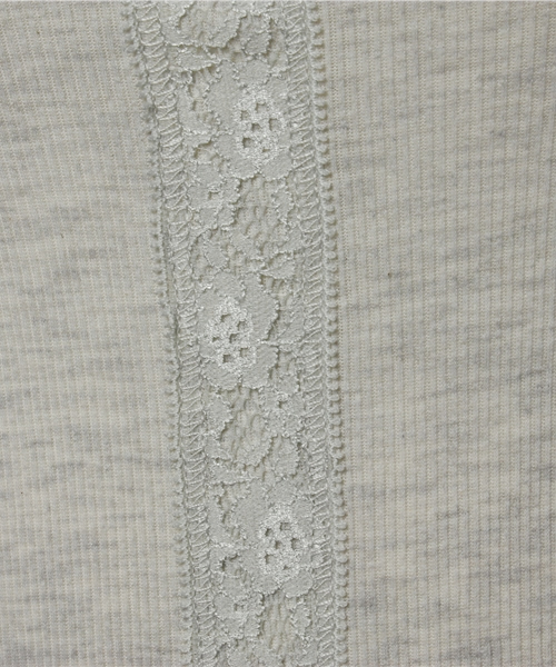 mystic（ミスティック）の「テレコフロントレースタンク（タンクトップ・レディース・ライトグレー/サンドベージュ/ブラック/チャコールグレー/ピンク/オフホワイト/ベージュ・ﾌﾘ-）」の12枚目の写真