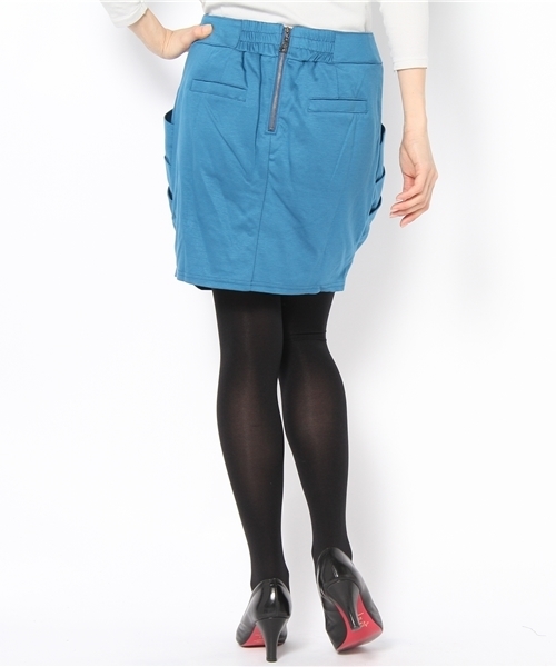 KariAng（カリアング）の「タックギャザースカート（スカート・レディース・ブラック/ブルー/イエロー・SMALL/MEDIUM）」の11枚目の写真