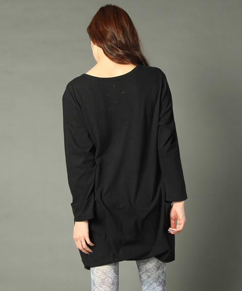 STORAMA（ストラマ）の「【STORAMA】4010NIGHT TIME 7分袖ポケットT（Tシャツ/カットソー・レディース・ホワイト/ブラック/グレー/ブラウン/グリーン・SMALL/MEDIUM/LARGE）」の22枚目の写真