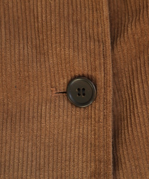 TODAYFUL（トゥデイフル）の「コーデゥロイオーバーコート（チェスターコート・レディース・グリーン/ブラウン/ネイビー・38inch/36inch）」の12枚目の写真