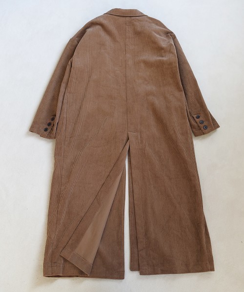 TODAYFUL（トゥデイフル）の「コーデゥロイオーバーコート（チェスターコート・レディース・グリーン/ブラウン/ネイビー・38inch/36inch）」の14枚目の写真