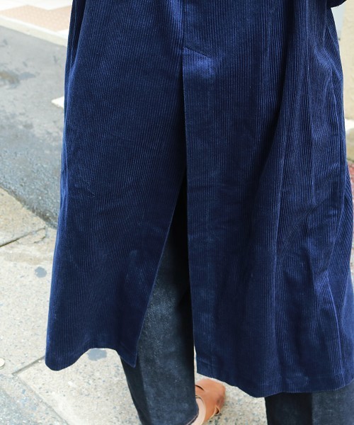 TODAYFUL（トゥデイフル）の「コーデゥロイオーバーコート（チェスターコート・レディース・グリーン/ブラウン/ネイビー・38inch/36inch）」の19枚目の写真