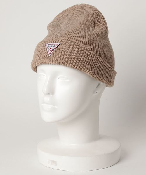 Guess(ゲス)の「【GUESS】RIB KNIT WATCH / 【ゲス】リブ ニット ワッチ(ニットキャップ/ビーニー・メンズ・ホワイト/ブラック/ベージュ/パープル/ネイビー/グレー/グリーン/ワイン・FREE)」の4枚目の写真