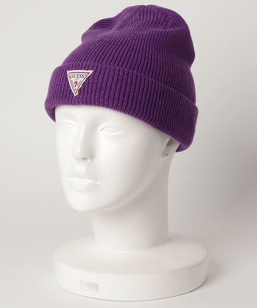 Guess(ゲス)の「【GUESS】RIB KNIT WATCH / 【ゲス】リブ ニット ワッチ(ニットキャップ/ビーニー・メンズ・ホワイト/ブラック/ベージュ/パープル/ネイビー/グレー/グリーン/ワイン・FREE)」の7枚目の写真