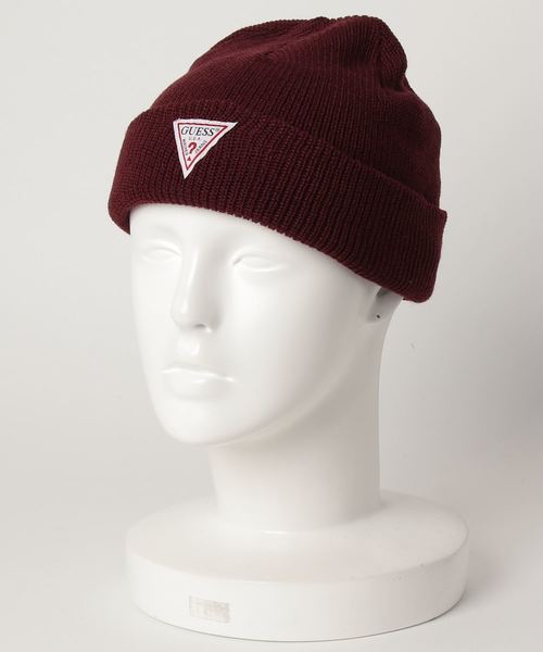 Guess(ゲス)の「【GUESS】RIB KNIT WATCH / 【ゲス】リブ ニット ワッチ(ニットキャップ/ビーニー・メンズ・ホワイト/ブラック/ベージュ/パープル/ネイビー/グレー/グリーン/ワイン・FREE)」の8枚目の写真