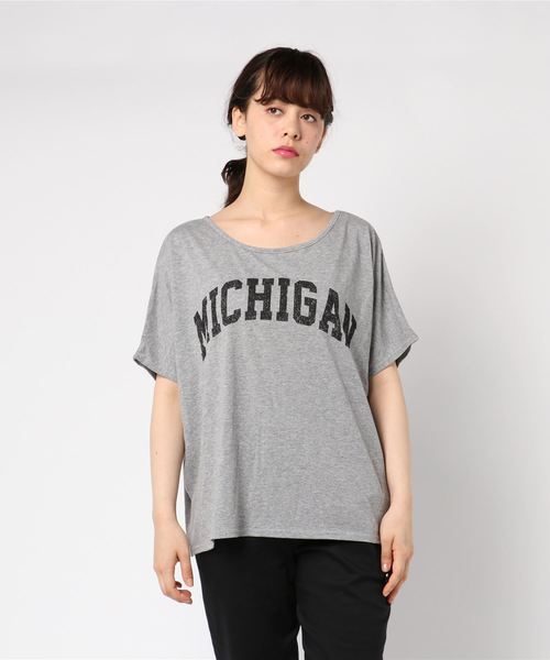 LOWRYS FARM(ローリーズファーム)の「ワイドプリントTシャツ 804240(Tシャツ/カットソー・レディース・ベージュ/ブラウン/グレー/オフホワイト・FREE)」の20枚目の写真