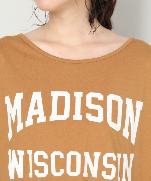 LOWRYS FARM(ローリーズファーム)の「ワイドプリントTシャツ 804240(Tシャツ/カットソー・レディース・ベージュ/ブラウン/グレー/オフホワイト・FREE)」の17枚目の写真