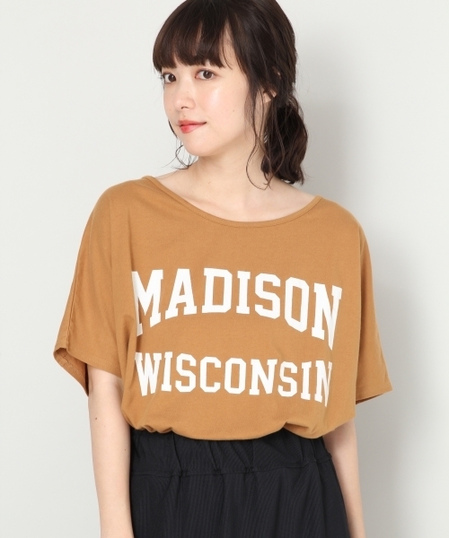 LOWRYS FARM(ローリーズファーム)の「ワイドプリントTシャツ 804240(Tシャツ/カットソー・レディース・ベージュ/ブラウン/グレー/オフホワイト・FREE)」の22枚目の写真