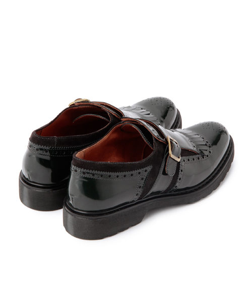 bpr BEAMS Women's（ビーピーアール　ビームス）の「△BELLINI / キルトストラップ ローファー（その他シューズ・レディース・ブラック/ダークグリーン・36/37/38/39）」の5枚目の写真