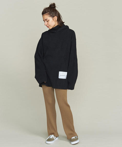 BEAUTY&YOUTH UNITED ARROWS（ビューティーアンドユースユナイテッドアローズ）の「BY∴ ホールガーメントリブパンツ ◆（その他パンツ・レディース・モカ/グレー/ブラック/ライトグレー/ベージュ/ナチュラル・FREE）」の8枚目の写真