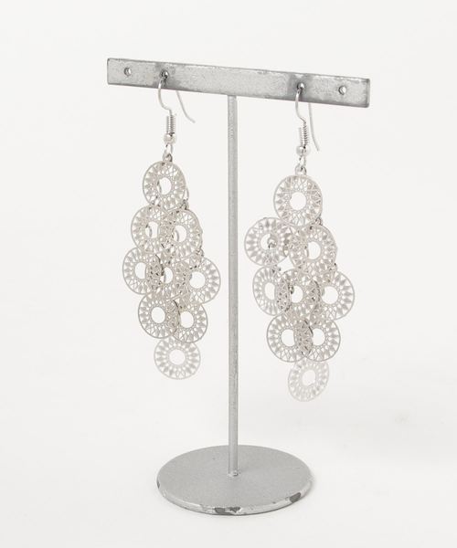 チャイハネ（チャイハネ）の「【チャイハネ】オリエンタル透かしピアス（ピアス（両耳用）・レディース・ブラック/シルバー/ゴールド/その他1/その他2/ブラック系その他/シルバー系その他/ゴールド系その他/ブラック系その他2/ブラック系その他3/シルバー系その他2/シルバー系その他3/シルバー系その他4/シルバー系その他5/シルバー系その他6/シルバー系その他7/ゴールド系その他2/ゴールド系その他3/ゴールド系その他4/ゴールド系その他5・FREE）」の19枚目の写真