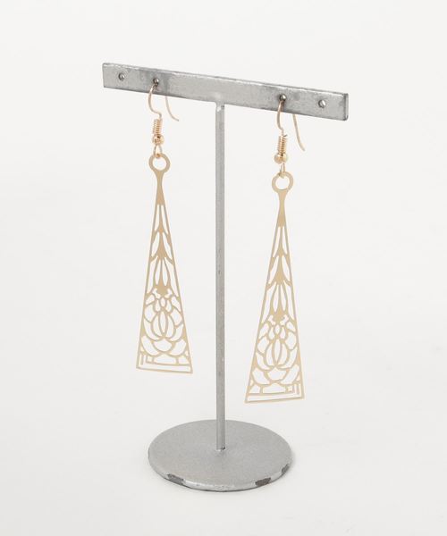 チャイハネ（チャイハネ）の「【チャイハネ】オリエンタル透かしピアス（ピアス（両耳用）・レディース・ブラック/シルバー/ゴールド/その他1/その他2/ブラック系その他/シルバー系その他/ゴールド系その他/ブラック系その他2/ブラック系その他3/シルバー系その他2/シルバー系その他3/シルバー系その他4/シルバー系その他5/シルバー系その他6/シルバー系その他7/ゴールド系その他2/ゴールド系その他3/ゴールド系その他4/ゴールド系その他5・FREE）」の17枚目の写真