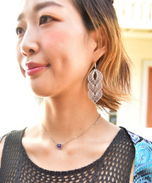 チャイハネ | 【チャイハネ】オリエンタル透かしピアス(ピアス（両耳用）)