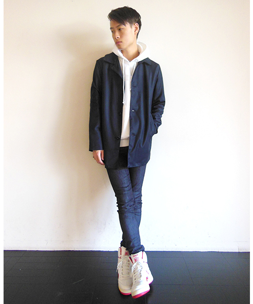 WHO'S WHO gallery（フーズフーギャラリー）の「【VANMOOF】PULL HOODY（パーカー・メンズ・ブラック/ホワイト・MEDIUM/LARGE）」の14枚目の写真