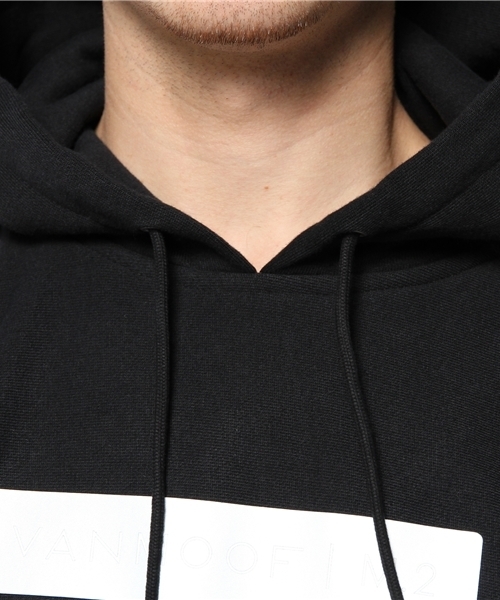 WHO'S WHO gallery（フーズフーギャラリー）の「【VANMOOF】PULL HOODY（パーカー・メンズ・ブラック/ホワイト・MEDIUM/LARGE）」の6枚目の写真