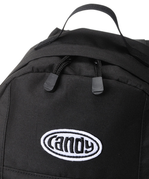 Candy Stripper(キャンディストリッパー)の「OVAL LOGO バッグパック(バックパック/リュック・レディース・ブラック/ピンク・FREE)」の10枚目の写真