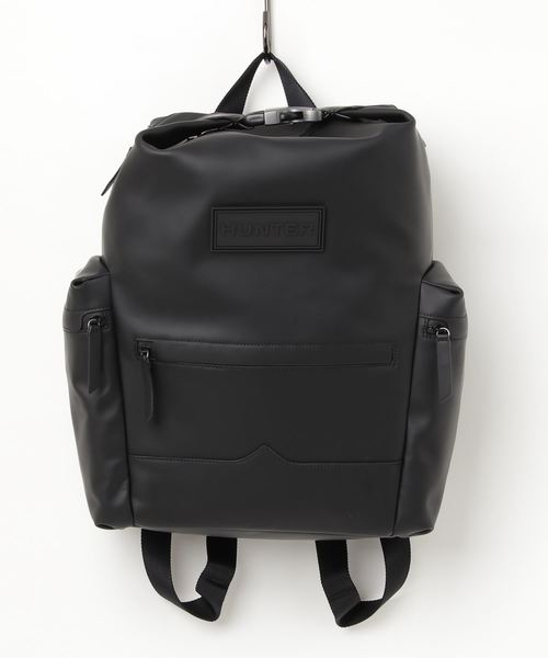 HUNTER(ハンター)の「【HUNTER/ハンター】ORG TOPCLIP BACKPACK RUB LTH UBB2022LRS ラバーコーティングレザーバックパック/リュック HUT(バックパック/リュック・レディース・ブラック/ダークオリーブ/イエロー/オレンジ/ピンク/ネイビー・FREE)」の2枚目の写真