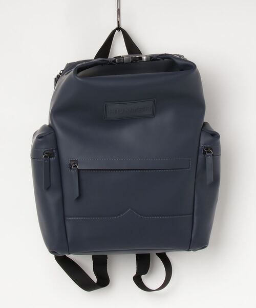 HUNTER(ハンター)の「【HUNTER/ハンター】ORG TOPCLIP BACKPACK RUB LTH UBB2022LRS ラバーコーティングレザーバックパック/リュック HUT(バックパック/リュック・レディース・ブラック/ダークオリーブ/イエロー/オレンジ/ピンク/ネイビー・FREE)」の14枚目の写真