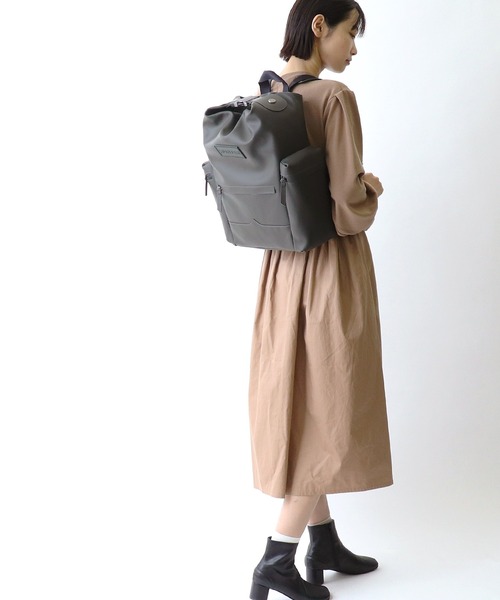 HUNTER ORG TOPCLIP BACKPACK RUB LTH グレー HUNTER/ハンター】ORG TOPCLIP BACKPACK RUB LTH UBB2022LRS