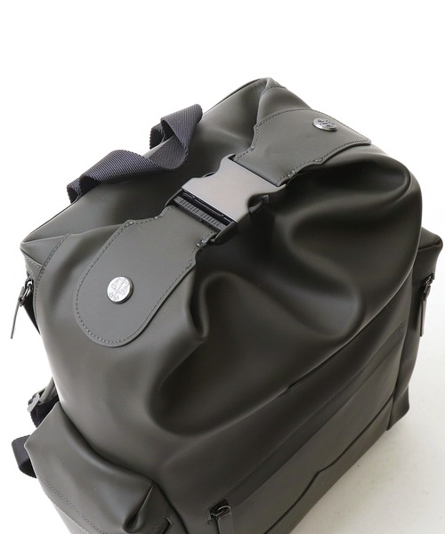 HUNTER(ハンター)の「【HUNTER/ハンター】ORG TOPCLIP BACKPACK RUB LTH UBB2022LRS ラバーコーティングレザーバックパック/リュック HUT(バックパック/リュック・レディース・ブラック/ダークオリーブ/イエロー/オレンジ/ピンク/ネイビー・FREE)」の21枚目の写真